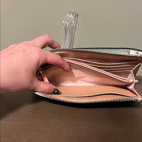 Kate Spade Light Ocean Blue Wallet - Picture 9 of 12